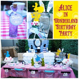 Alice in Wonderland Birthday Party