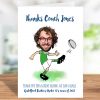 Rugby Coach Thank You Card